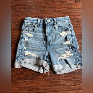 American eagle next level stretch high rise shorts